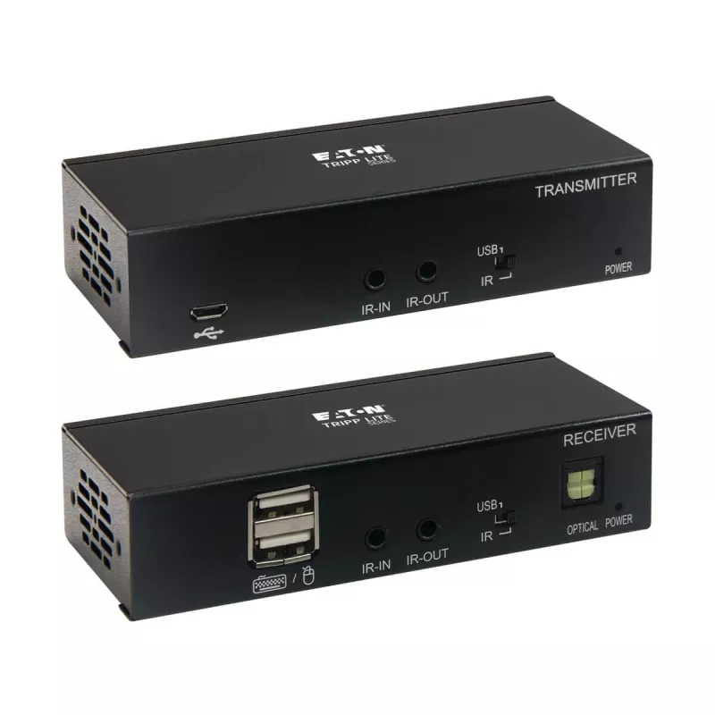 Eaton Tripp Lite Series USB-C į HDMI per Cat6 plėtiklio rinkinys su KVM palaikymu, 4K 60Hz, 4:4:4, siųstuvas/imtuvas, USB, PoC, HDCP 2.2, iki 70 m, TAA