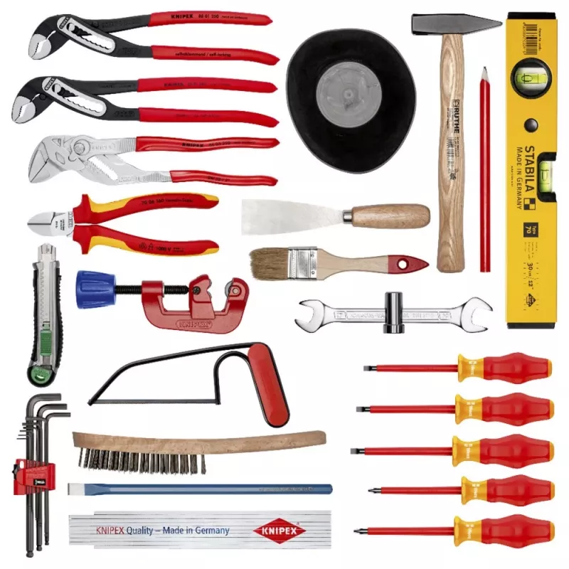 Mechaniko įrankių rinkinys Knipex 00 21 06 HK S 31 įrankiai