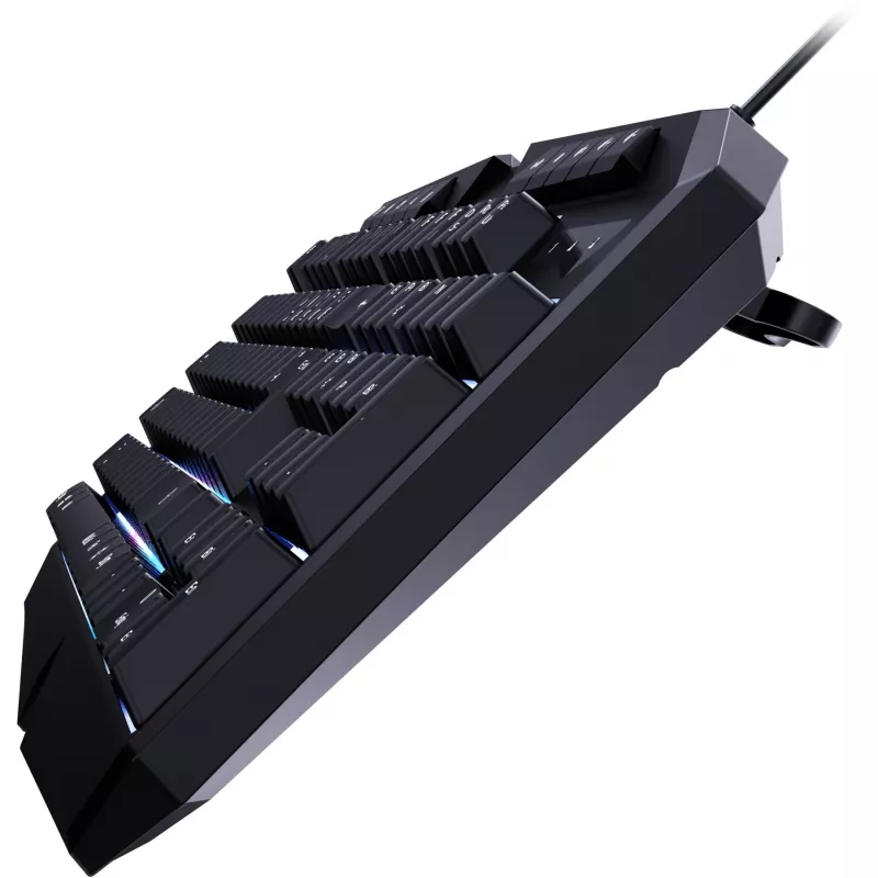 Klaviatūra SPEEDLINK LUDICIUM Gaming USB QWERTZ vokiška juoda