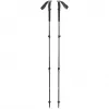 Trekking lazdos Trail, Fitness Device juoda/alyvuotai žalia, 1 pora, 100-140 cm