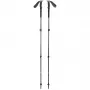 Trekking lazdos Trail, Fitness Device juoda/alyvuotai žalia, 1 pora, 100-140 cm