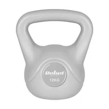 REBEL ACTIVE Kettlebell bituminė pilka 12 kg