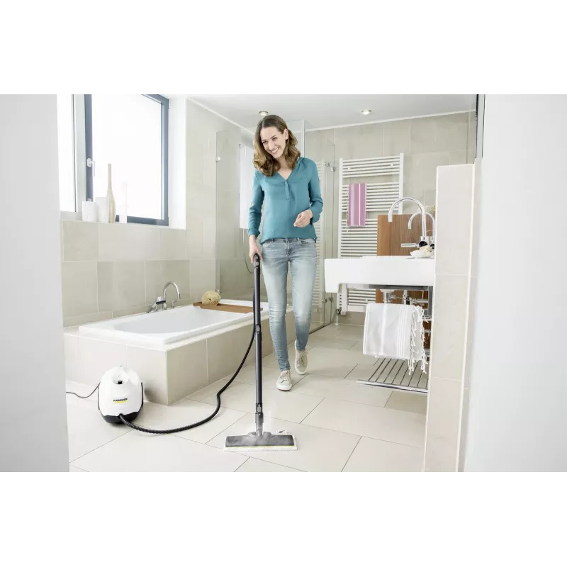 Cilindrinis garų valytuvas Kärcher SC 3 EasyFix — 1900 W, 1 l bakas, 3.5 bar, 2.2 m žarna