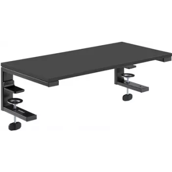 SpeaKa Professional SP-10938480 Monitorio pakėlimo stovas 550 mm x 250 mm Aukštis: iki 236 mm Juodas