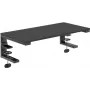 SpeaKa Professional SP-10938480 Monitorio pakėlimo stovas 550 mm x 250 mm Aukštis: iki 236 mm Juodas
