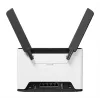 Belaidis maršrutizatorius MikroTik Chateau PRO ax — dviejų juostų 2,4/5 GHz, 3548 Mbit/s, PoE, 5x LAN, 2 išorinės antenos, pilka/balta