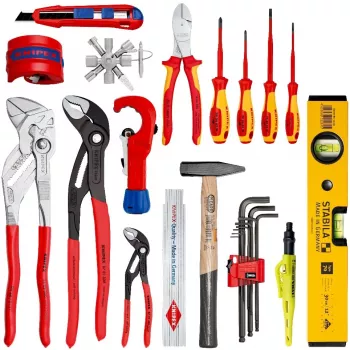 Knipex X18 sanitarinis modulis kuprinei – kompaktiška ir patvari įrankių laikymo sistema