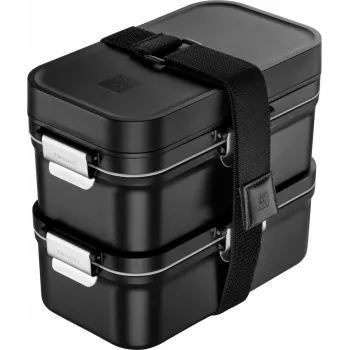 Vakuuminė priešpiečių dėžutė ZWILLING FRESH & SAVE 2 Black 1283232