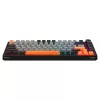 Savio ASTRAL BLACK JADE 3 SPALVŲ klaviatūra žaidimams USB QWERTY US International