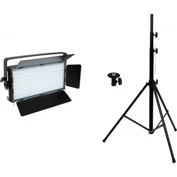 LED rinkinys EUROLITE PLL-480 CW/WW su stovu – scenos/ambientinė šviesa, reguliuojama šalta ir šilta balta