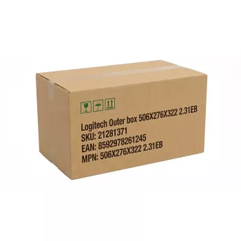 Išorinė dėžė Logitech 506X276X322 2.31EB — siuntimo/pakavimo dėžė 506×276×322 mm