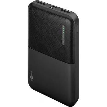 Goobay 64961 Powerbank Li-Pol 5000 mAh Juoda