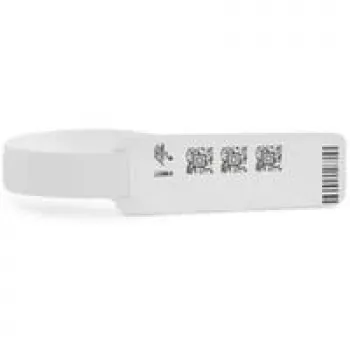 Zebra Z-Band UltraSoft White ligoninės riešo juostelė