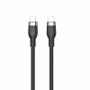 HYPER HyperJuice 240W Silikoninis USB-C į USB-C laidas (2m) - Juodas