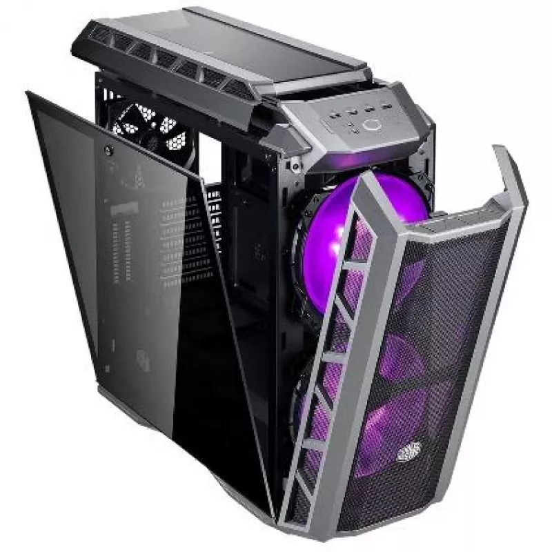 Cooler Master MasterCase H500P Mesh ARGB ATX Midi-Tower, 3x 140/200 mm