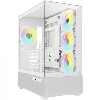 Korpusas Sharkoon AK7 ARGB ATX baltas
