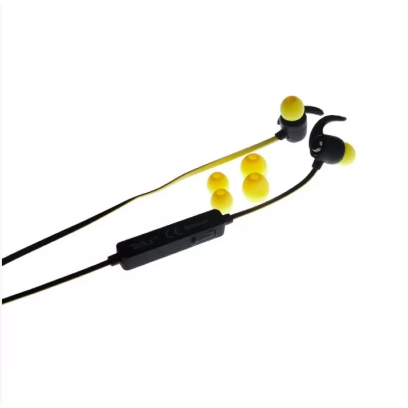 Ausinės Tellur Speed Wireless In-ear, geltonos, 7 g
