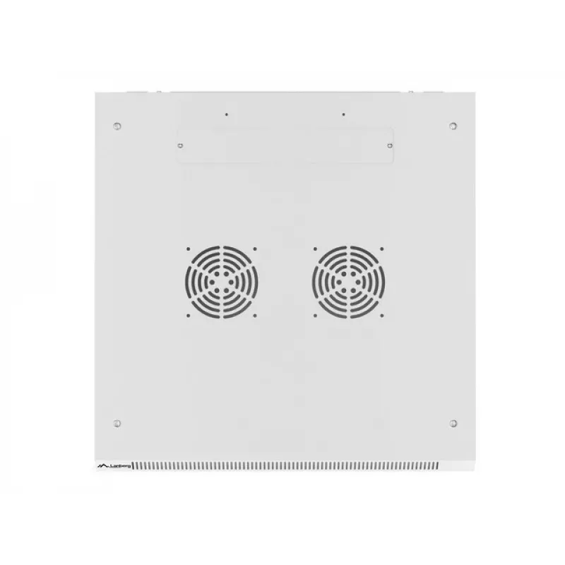 Lanberg sieninis montažinis stovo spintos korpusas 19'' 12U 600x600mm pilkas (stiklinės durys)