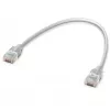 Ubiquiti UACC-Cable-Patch-EL-0.15M-W tinklo laidas Cat6, peršviečiamas baltas