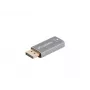 Lanberg AD-DP-HD-03 vaizdo kabelio adapteris DisplayPort į HDMI sidabrinis