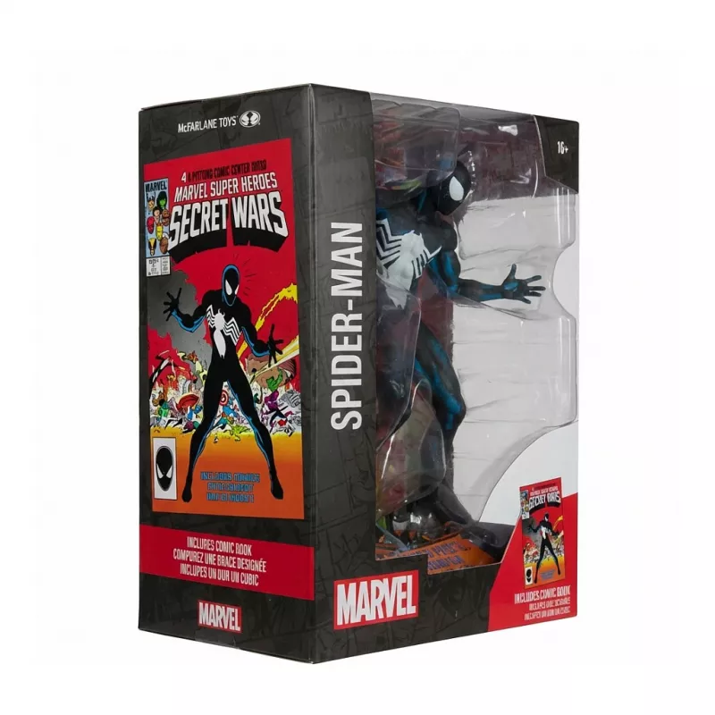 MCFARLANE Marvel kolekcija Spider-Man juodas kostiumas (14832CHASE)