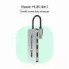 USB išplėtimo stotelė Green Cell HUB-GC-A4A — 4 prievadų USB-A 3.0 šakotuvas