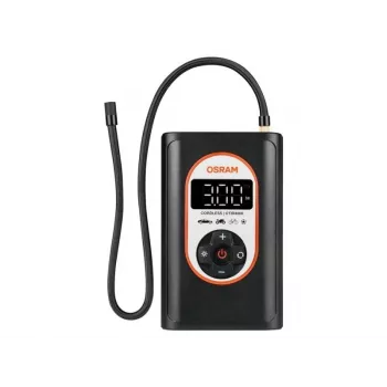 Pripūtimo kompresorius Ledvance O4062172306294 – 12V įkraunamas, 8,3 bar, skaitmeninis ekranas