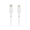 Kabelis Belkin BoostCharge USB-C / Lightning 2 m baltas
