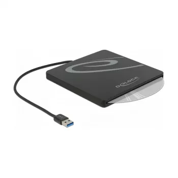 Išorinis korpusas optiniam diskui DeLOCK 42604 13,3 cm (5,25 colio) SATA III juodas