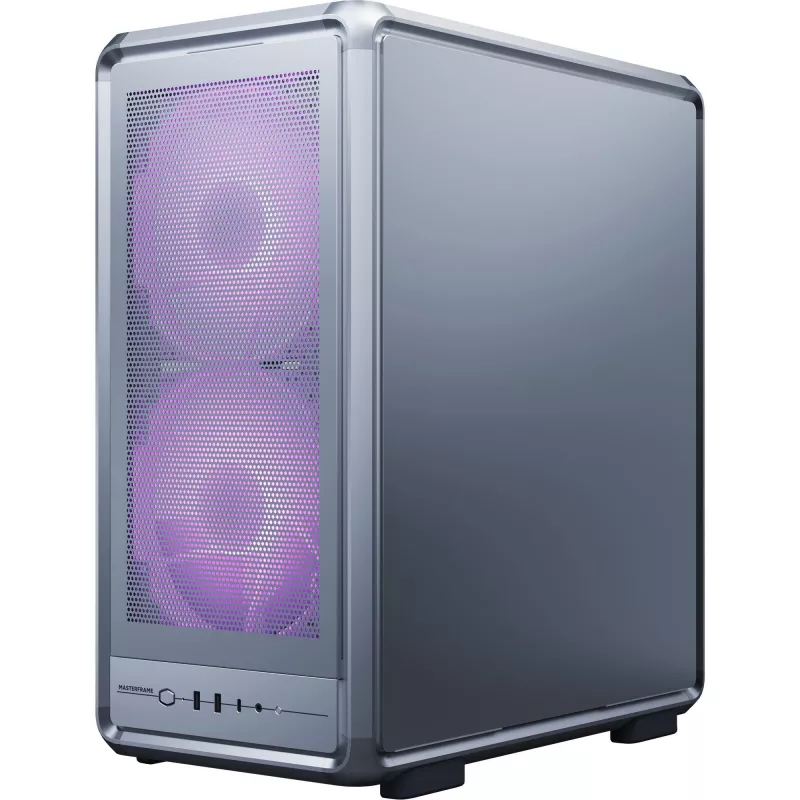PC korpusas Cooler Master MasterFrame 500 Mesh – juodas su permatomu šonu