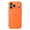 Apple iPhone 17 Pro Max Silikoninis Dėklas su MagSafe Oranžinis