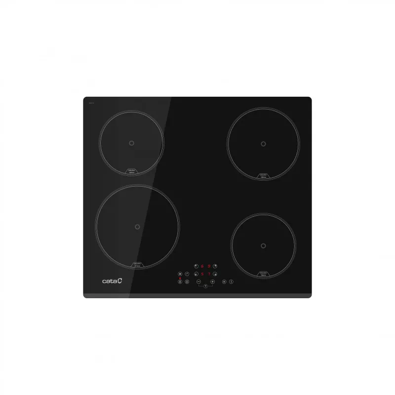 CATA kaitlentė IB 6324E2 BK | Indukcinė | 4 zonos | Liečiamas valdymas | Laikmatis | Juoda