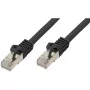 S/CONN tinklo kabelis Cat. 7 S/FTP 20 m juodas