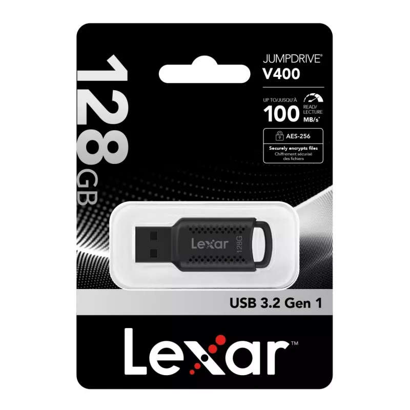 USB atmintukas Lexar 128 GB USB Type-A 3.2 Gen 1 LJDV400128G-BNBNG