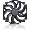 Noctua NF-A14x25r G2 PWM Sx2-PP chromax.black 140mm dviejų ventiliatorių rinkinys
