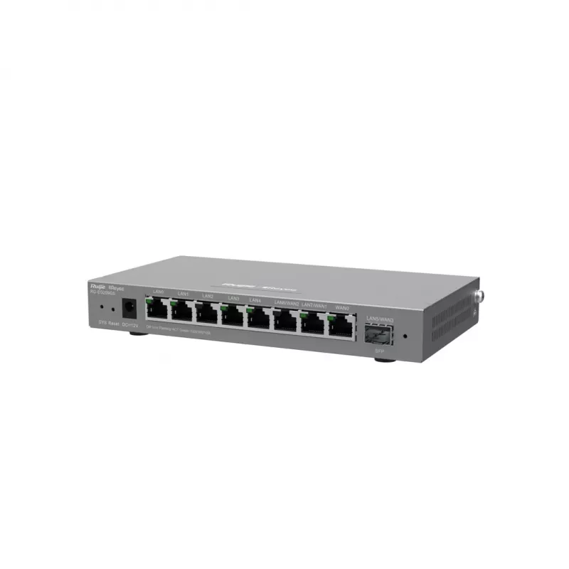 Maršrutizatorius RUIJIE RG-EG209GS 9 prievadų Gigabit debesų valdymas su 8x Gigabit RJ-45 ir 1x SFP