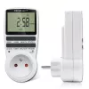 Elektroninis laikmatis QOLTEC PC0628 su LCD ekranu, 24 valandų atgalinis skaičiavimas