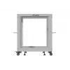 Atviras stovas LANBERG 19 inch 12U, reguliuojamas gylis 600–1100 mm, pilkas