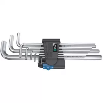 Šešiabriaunių raktų rinkinys Wera 950/9 Kalėdinis Hex-Plus HF 1