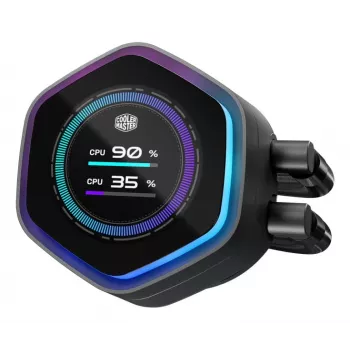 Cooler MasterLiquid 240 Atmos II LCD ARGB – skysčio aušintuvas procesoriui