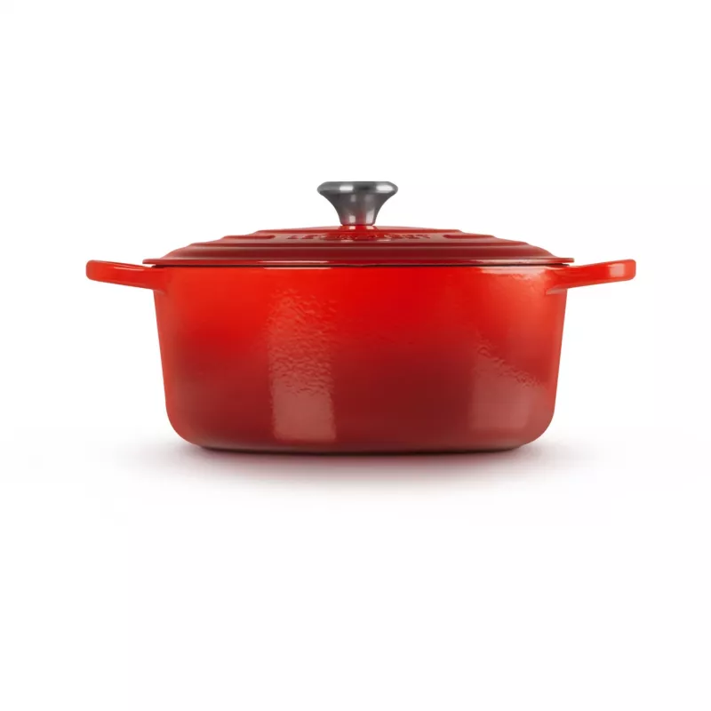 Le Creuset Signature 6,7 L apvalus puodas raudonas