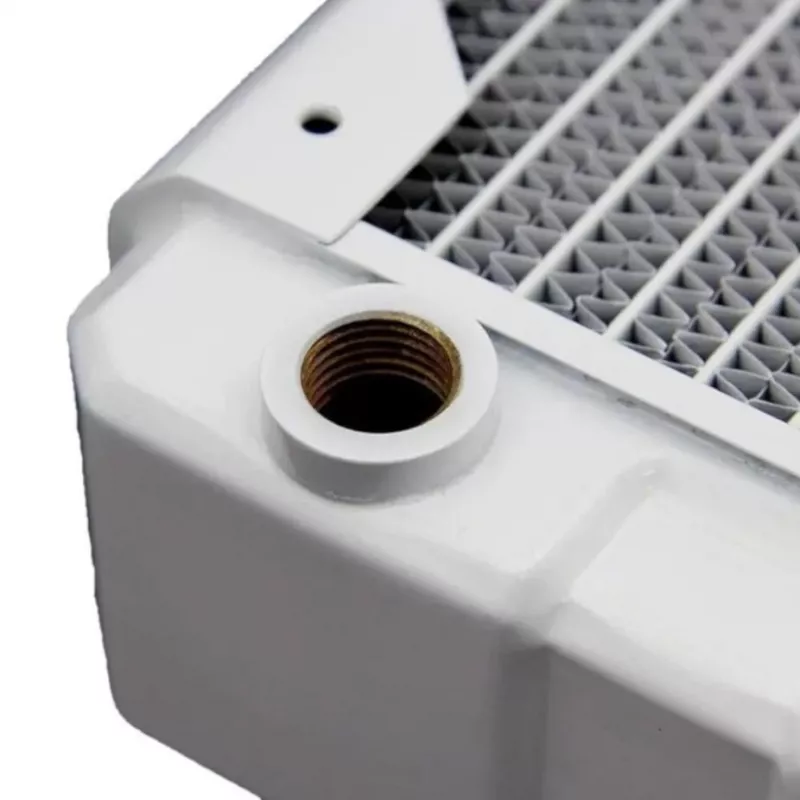 Hardware Labs Black Ice Nemesis GTX 240 Radiatorius - 240 mm, satino baltumo
