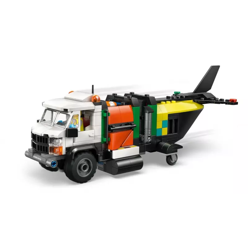 LEGO CITY 60505 Lėktuvas, aptarnavimo sunkvežimis ir sraigtasparnis
