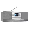 TechniSat DIGITRADIO 372 CD IR internetinis radijo imtuvas su CD, DAB+, FM, antracito ir sidabro spalvos