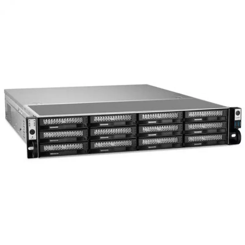 TerraMaster U12-500 Plus NAS Rack (2U) Intel® Core™ i7 16 GB DDR5 0 TB Pilka