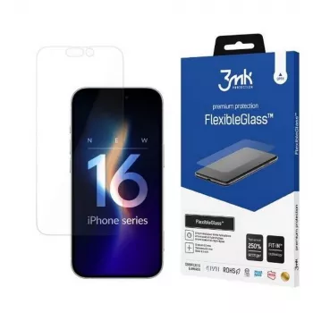 Apsauginis stiklas 3MK FlexibleGlass iPhone 16 Pro