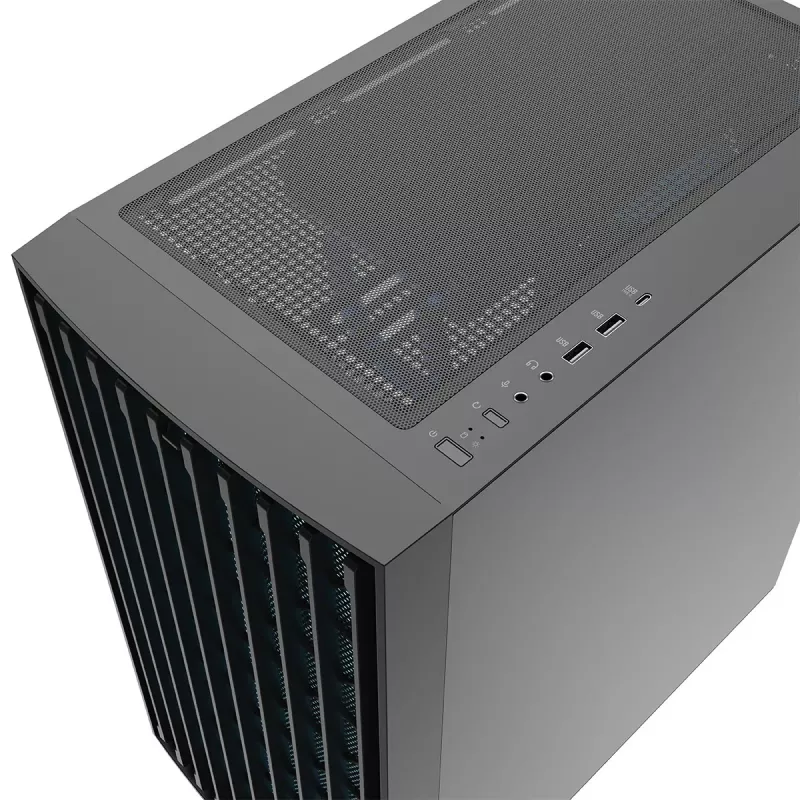 Korpusas MODECOM BREEZE ARGB Flow MIDI USB 3.0 x 2 CYPE-C