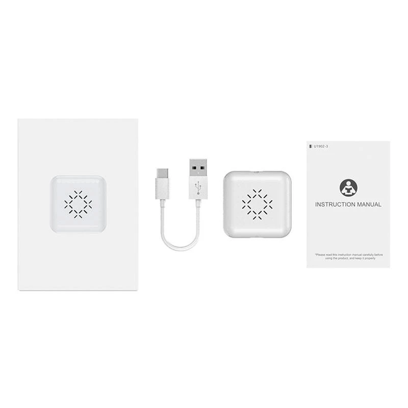 Belaidis adapteris Carlinkit CPC200-U2W MINI Apple CarPlay baltas