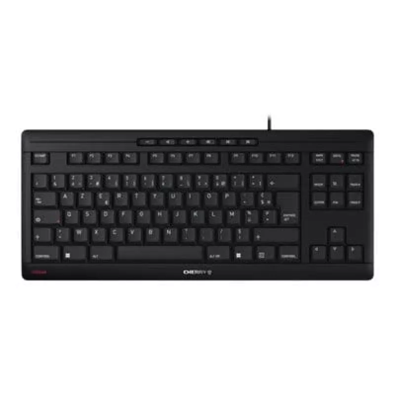 CHERRY STREAM TKL klaviatūra belaidė USB QWERTZ šveicariška juoda