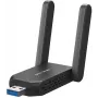 Wi‑Fi USB adapteris MERCUSYS MA72XH AX1800 su aukšto stiprinimo antenomis, USB-A plug-and-play